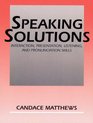 Speaking Solutions Interaction Presentation Listening and Pronunciation Skills