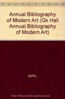 Annual Bibliography of Modern Art 1998