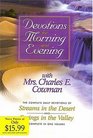 Devotions for Morning and Evening with Mrs Charles E Cowman