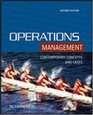 Operations Management with Student CDROM Contemporary Concepts