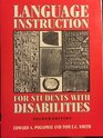 Language Instruction for Students With Disabilities