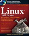 Linux Bible 2007 Edition Boot up Ubuntu Fedora KNOPPIX Debian SUSE and 11 Other Distributions