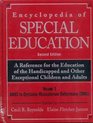 Encyclopedia of Special Education 3 Volume Set