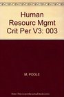 Human Resourc MgmtCrit Per V3