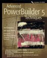 Advanced PowerBuilder  5 Techniques