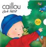 Caillou Que Falta