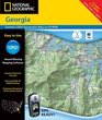 National Geographic Topographical Georgia
