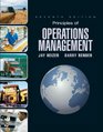 Principles of Operations Management and Student CD  DVD  Value Package