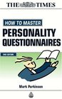 How to Master Personality Questionnaires And Discover Which Career is Best for You