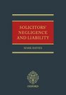 Solicitor's Negligence and Liablility