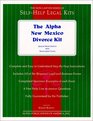 The Alpha New Mexico Divorce Kit Special Book Edition with Removable Forms