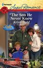 The Son He Never Knew (Harlequin Superromance, No 1744) (Larger Print)