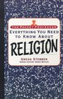 The Pocket Professor Religion  Everything You Need to Know About Religion