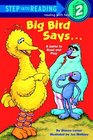 Big Bird Says A Game to Read and Play