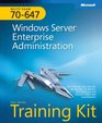 MCITP SelfPaced Training Kit  Windows Server Enterprise Administration