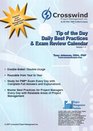 PMP Exam Success Series Tip of the Day Daily Best Practices  Exam Review Calendar