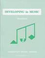 Developing in Music Book 2 Workbook