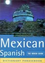 Mexican Spanish Dictionary Phrasebook