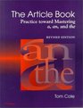 The Article Book  Practice Toward Mastering a an and the