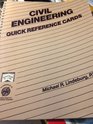 Civil Engineering Quick Reference Cards