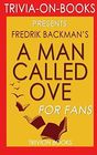 A Man Called Ove A Novel By Fredrik Backman