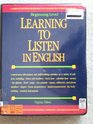 Learning to Listen in English Beginning Level