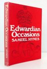 Edwardian Occasions Essays on English Writing in the Early Twentieth Century