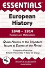 The Essentials of European History 18481914 Realism and Materialism