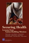 Securing Health Lessons From Nationbuilding Operations
