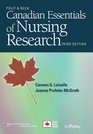 Canadian Essentials of Nursing Research