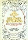 The World Treasury of Religious Quotations