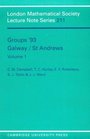 Groups '93 Galway/St Andrews Volume 1