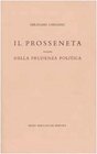 Il prosseneta ovvero della prudenza politica Testo italiano e latino