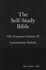 SelfStudy Bible  Old Testament  Volume IV