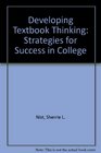 Developing Textbook Thinking