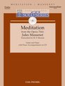 Meditation from the Opera Thais  Intermediate  Violin  Piano  BK/CD