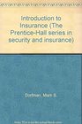 Introduction to Insurance