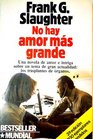 No Hay Amor Mas Grande/No Greater Love