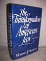 Transformation of American Law, 1780-1860