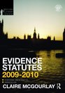 Evidence Statutes 20092010