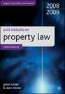 Core Statutes on Property Law 200809