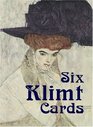 Six Klimt Cards