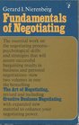 The Fundamentals of Negotiating