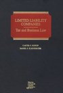 Limited liability companies Tax and business law