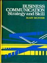 Business Communication Strategy and Skill