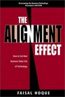 The Alignment Effect How to Get Real Business Value Out of Technology