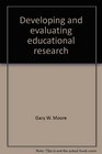 Developing and evaluating educational research
