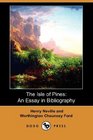 The Isle of Pines An Essay in Bibliography