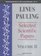 Linus Pauling: Selected Scientific Papers : Biomolecular Sciences (World Scientific Series in 20th Century Chemistry , Vol 2)