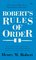 Robert's Rules of Order